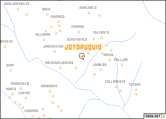 map of Jotopuquio