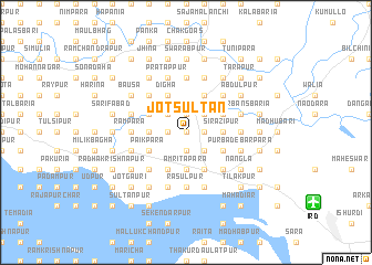 map of Jot Sultān