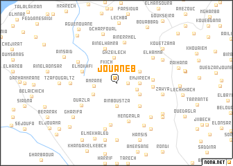 map of Jouaneb