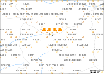 map of Jouanique