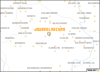 map of Jouar el Mechra