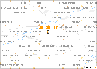 map of Jouaville