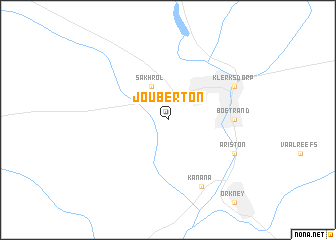 map of Jouberton