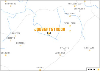 map of Joubertstroom