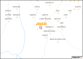 map of Jougoi