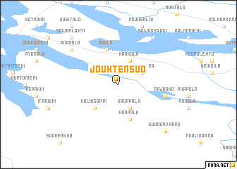 map of Jouhtensuo