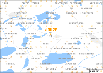 map of Joure