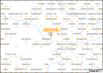 map of Journal