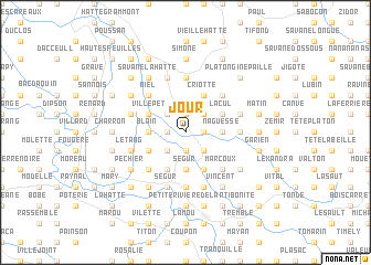 map of Jour