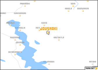 map of Jousmäki