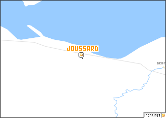 map of Joussard