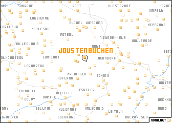 map of Joustenbuchen