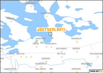 map of Joutsenlahti