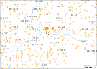 map of Jovak