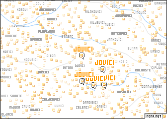 map of Jovići