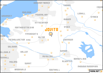 map of Jovita