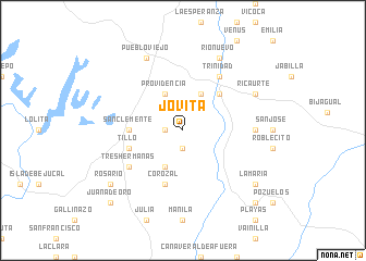 map of Jovita