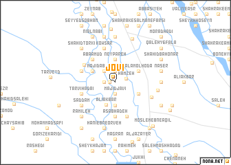 map of Jovī