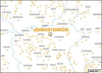 map of Jowar Koto Manzai