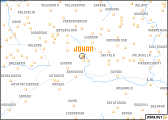map of Jowar