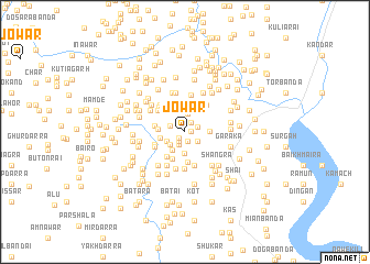 map of Jowar