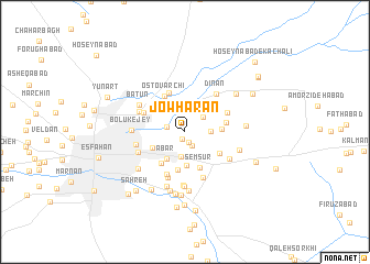 map of Jowharān