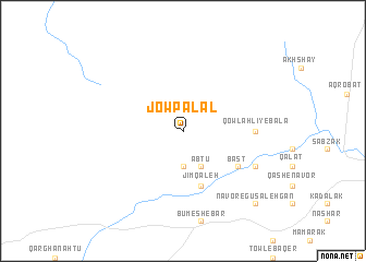 map of Jow Palāl