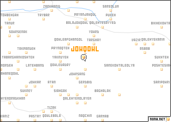 map of Jow Qowl