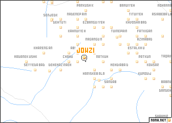 map of Jowzī