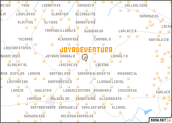 map of Joya de Ventura