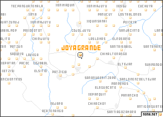 map of Joya Grande