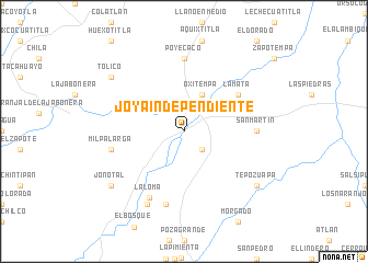 map of Joya Independiente