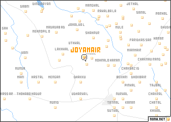 map of Joya Māir