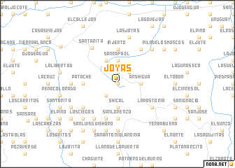 map of Joyas