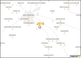 map of Joya