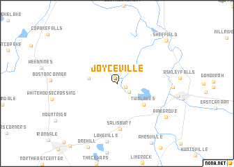 map of Joyceville