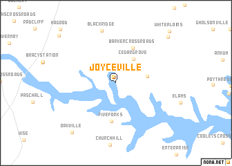 map of Joyceville