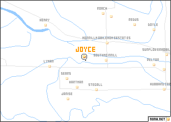 map of Joyce
