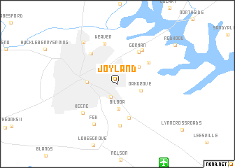 map of Joyland