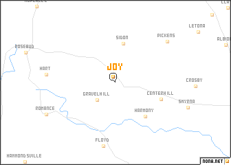 map of Joy