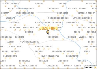 map of Józefowo