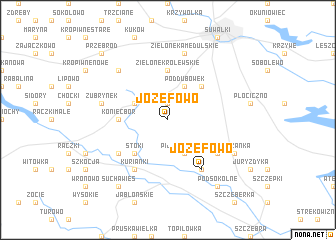 map of Józefowo