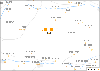 map of Jrarrat