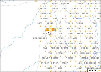 map of Juabe