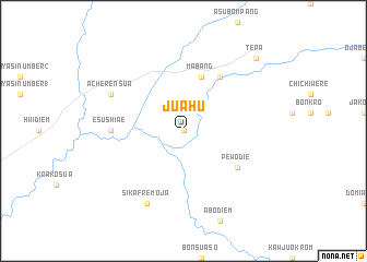 map of Juahu