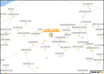 map of Juajual