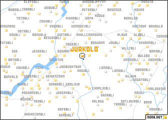 map of Juakolo