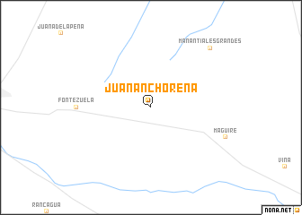 map of Juan Anchorena