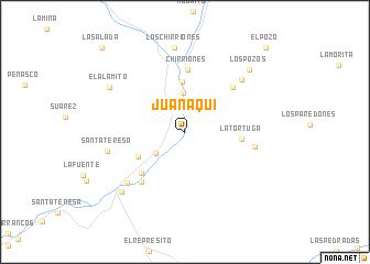 map of Juanaqui