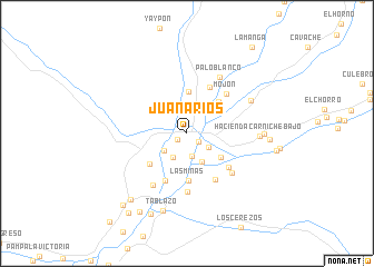 map of Juana Ríos